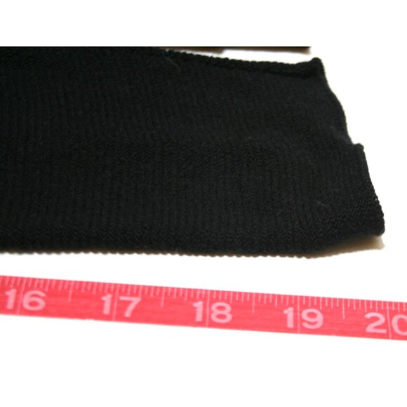 Eileen Fisher Womens Medium 100% Merino Wool Sweater Black Lightweight Capsule - Picture 7 of 8